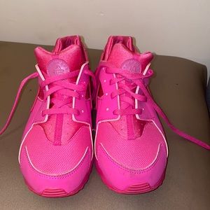 Nike- Pink hurraches worn a few times